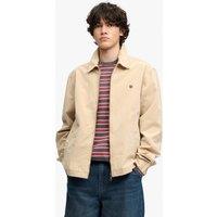 Superdry & Co Pure Cotton Lightweight Harrington Jacket Beige