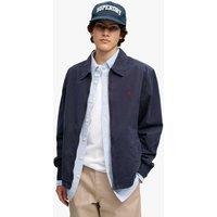 Superdry & Co Pure Cotton Lightweight Harrington Jacket Navy
