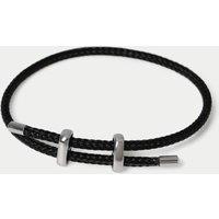 M&S Toggle Woven Bracelet Black