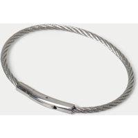 M&S Cable Clicker Bracelet Silver