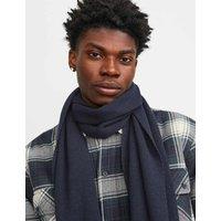 JACK & JONES Knitted Scarf Navy