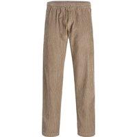 JACK & JONES Elasticated Waist Pure Cotton Joggers Cream