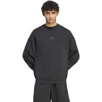 Adidas Pure Cotton Crew Neck Sweatshirt Black