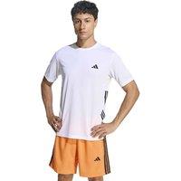 adidas Essentials Base 3-Stripes Crew Neck T-Shirt White