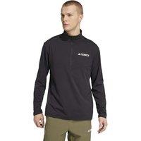 Adidas Climacool Half Zip Long Sleeve Top Black