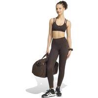 Adidas Optime Snakeskin Print Leggings Dark Brown