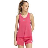 adidas Minimal Branding Racer Back Vest Top Bright Pink