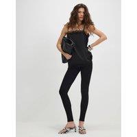 River Island Mid Rise Skinny Jeans Black