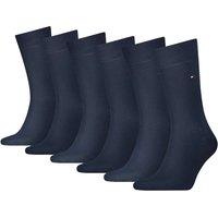 Tommy Hilfiger 6 Pack Cotton Rich Socks Navy