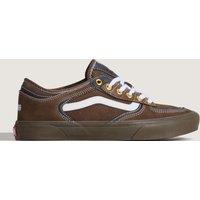 Vans Rowley Classic Suede Lace Up Trainers Medium Brown