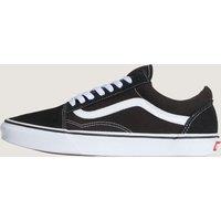Vans Old Skool Canvas Lace Up Skate Trainers Black