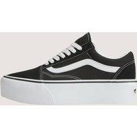 Vans Old Skool Stackform Suede Lace Up Trainers Black