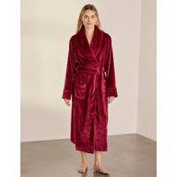 Chelsea Peers Fleece Dressing Gown Red