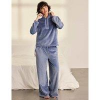 Chelsea Peers Fleece Lounge Set Blue