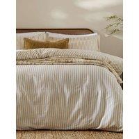 YARD Pure Cotton Hebden Stripe Bedding Set Yellow Mix