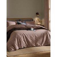 YARD Pure Cotton Marlow Stripe Duvet Cover Blue Mix
