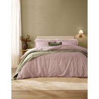 YARD Pure Cotton Hebden Stripe Bedding Set Pink Mix