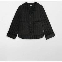 RAINS Banja Quilted Liner Jacket Black