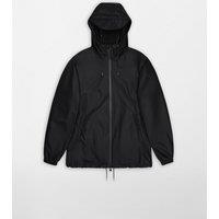 RAINS Storm Breaker Hooded Waterproof Coat Black