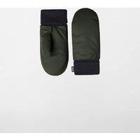 RAINS Alta Puffer Waterproof Mittens Dark Green
