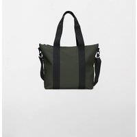 RAINS W3 Waterproof Mini Utility Tote Bag Dark Green