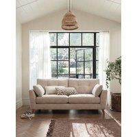 BARKER AND STONEHOUSE Ellis Chenille 3 Seater Sofa Neutral