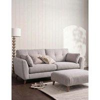 BARKER AND STONEHOUSE Ellis Footstool Light Grey