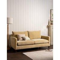 BARKER AND STONEHOUSE Todd Chenille 2 Seater Sofa Yellow