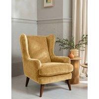 BARKER AND STONEHOUSE Sven Chenille Armchair Golden Rose