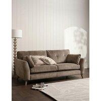 BARKER AND STONEHOUSE Ellis Chenille 3 Seater Sofa Taupe