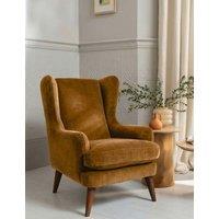 BARKER AND STONEHOUSE Sven Chenille Armchair Camel