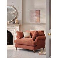 BARKER AND STONEHOUSE Isla Snuggle Chair Dark Red