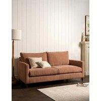 BARKER AND STONEHOUSE Todd Chenille 2 Seater Sofa Dusky Rose