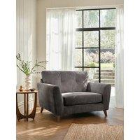 BARKER AND STONEHOUSE Ellis Chenille Snuggle Chair Taupe