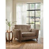 BARKER AND STONEHOUSE Ellis Chenille Snuggle Chair Charcoal