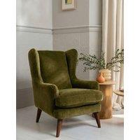 BARKER AND STONEHOUSE Sven Chenille Armchair Light Green