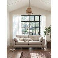 BARKER AND STONEHOUSE Ellis Fabric Extra Large 3 Seater Sofa Ecru