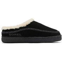 Sorel Leather Mule Slippers Black