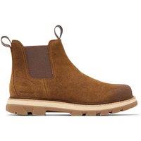 Sorel Lark-47 Suede Waterproof Chelsea Boots Brown