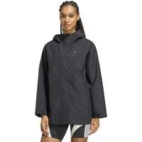 adidas Essentials Hooded Parka Raincoat Black