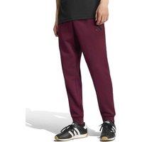 adidas Essentials Feelcozy Fleece Cuffed Joggers Dark Burgundy