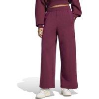 Adidas Soft Lux Straight Leg Joggers with Modal Burgundy