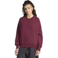 adidas Soft Lux Sweatshirt with Modal Burgundy