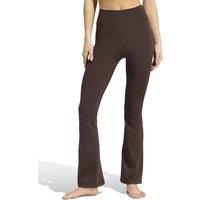 adidas All Me Essentials Flared Leggings Dark Brown