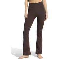 adidas All Me Essentials Flared Leggings Dark Brown