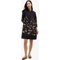 HOBBS Floral Button Front Mini Shift Dress Multi