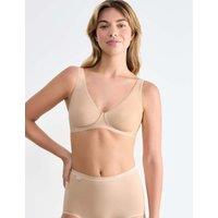 Sloggi Basic+ Non Wired Cotton Full Cup Bra Nude