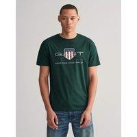 GANT Pure Cotton Archive Shield T-Shirt Green