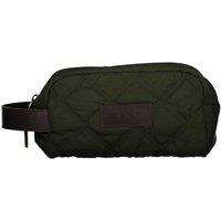 GANT Quilted Wash Bag Green