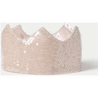 M&S Neutral Sequin Crown Golden Rose